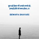 bewafa shayari in hindi