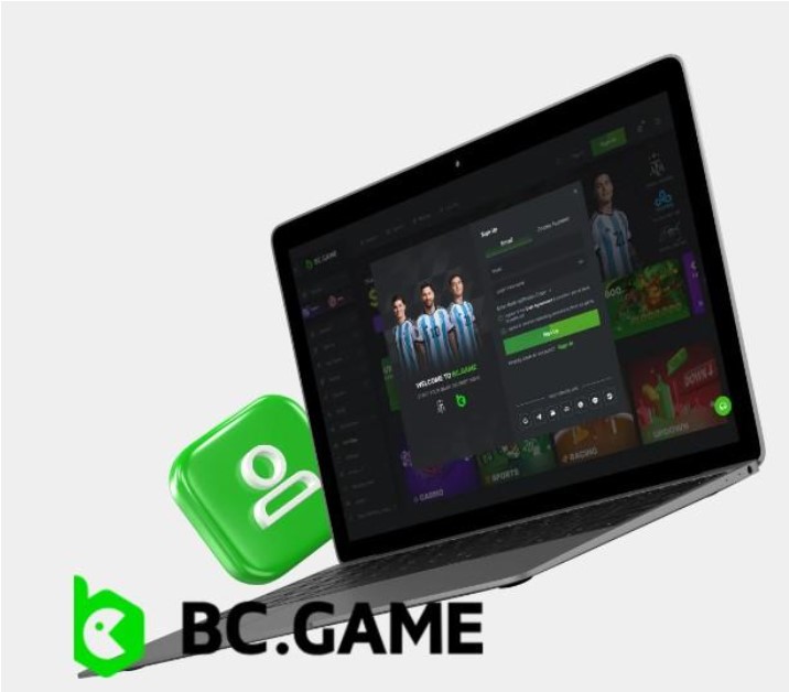 Account Registration via BC Game Web Application